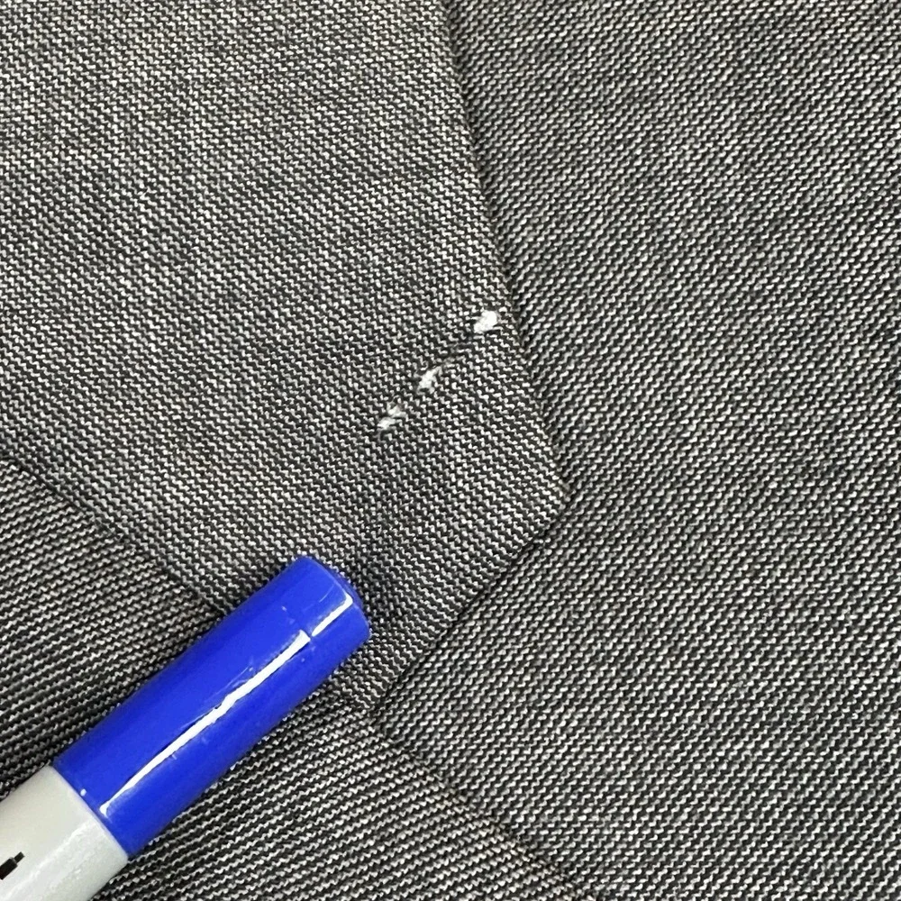 Lauren Ralph Lauren Blazer Mens‎ 38R Gray Ultra Flex Wool Suit Separate NOTE